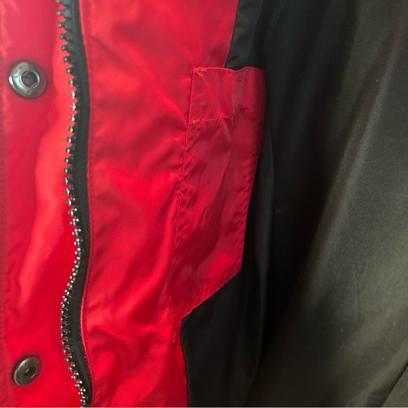 Pajar Canada Parka Jacket Women’s Performance Red Hooded Down Feather Sz M NOTE - Picture 10 of 11